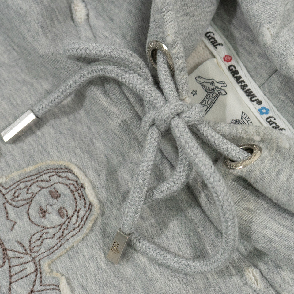 GRAF&WU World Is Yours Victory Goddess Earth Eagle Star Vintage Hoodie