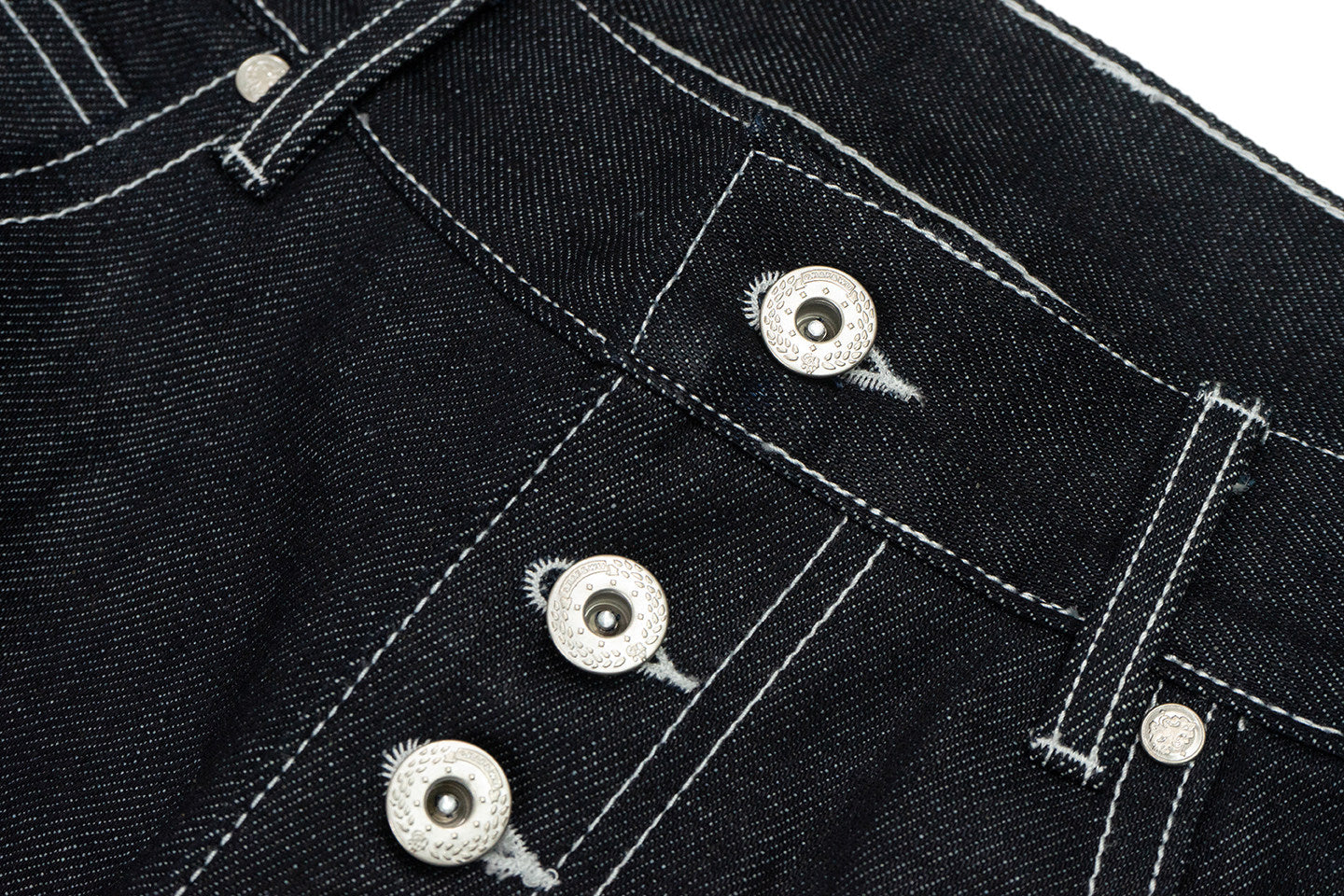 GRAF&WU Fashion Letter Embroidery Casual Baggy Cargo Jeans