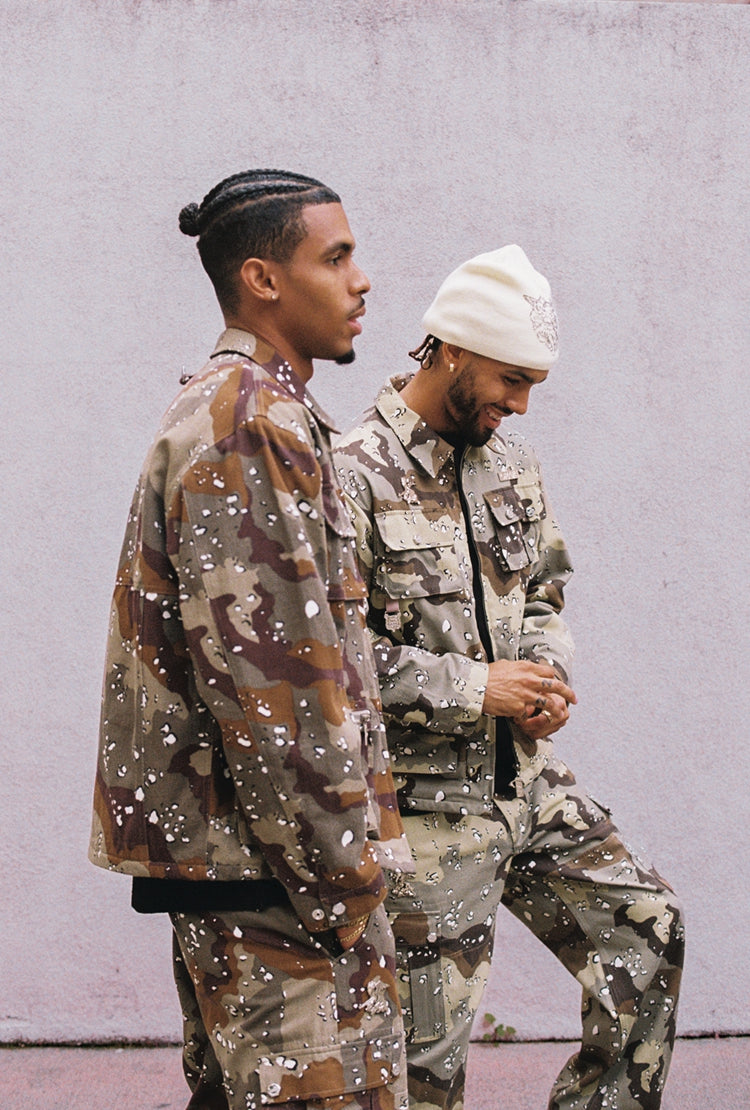 GRAF&WU Metal AK47 Angel Giraffe Camouflage Jacket