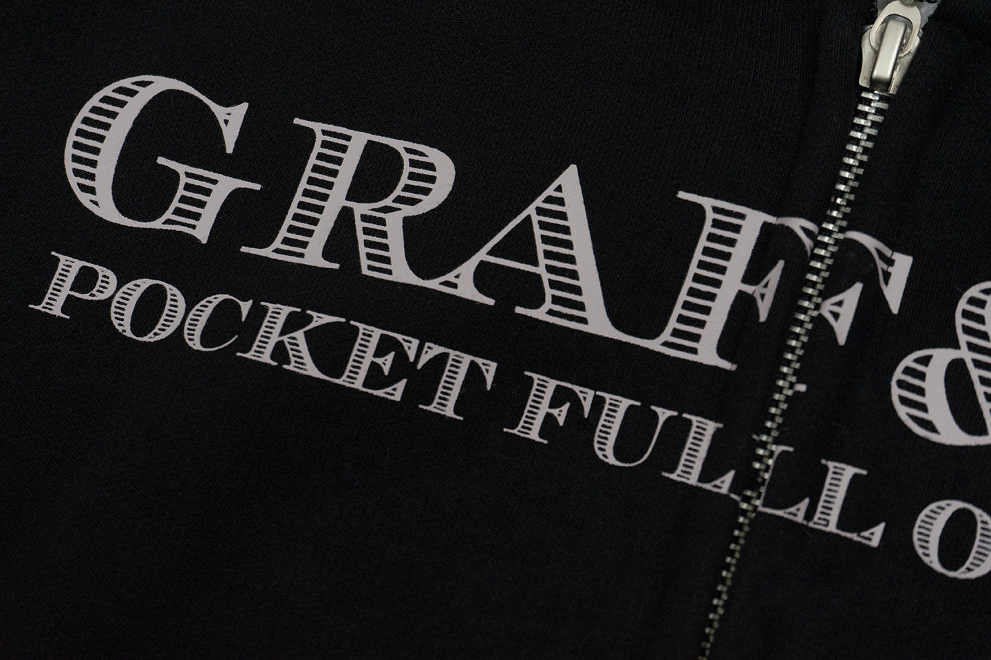 GRAF&WU Paid In Full Giraffe Money Graphic Zip-up Cozy Hoodie