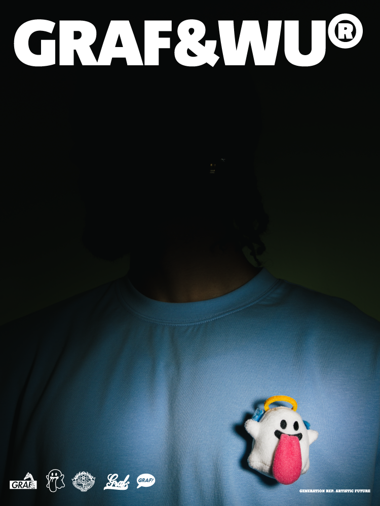 GRAF&WU 3D Cute Ghost Doll T-Shirts