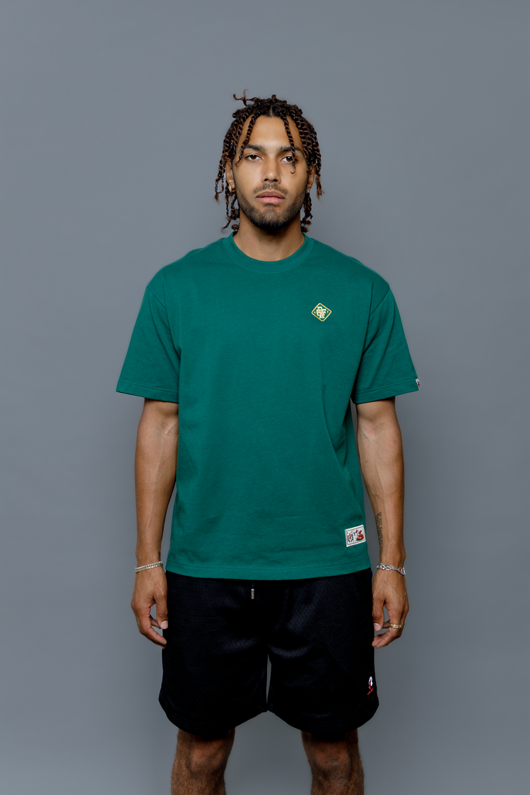 GRAFWU Square Colorful Graf Letter Embroidery T-Shirts