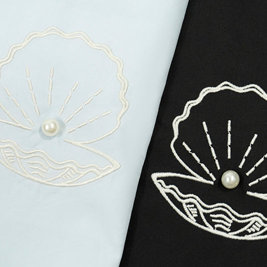 GRAFWU GW Brand Logo Pearl Luxury Polo Shirts