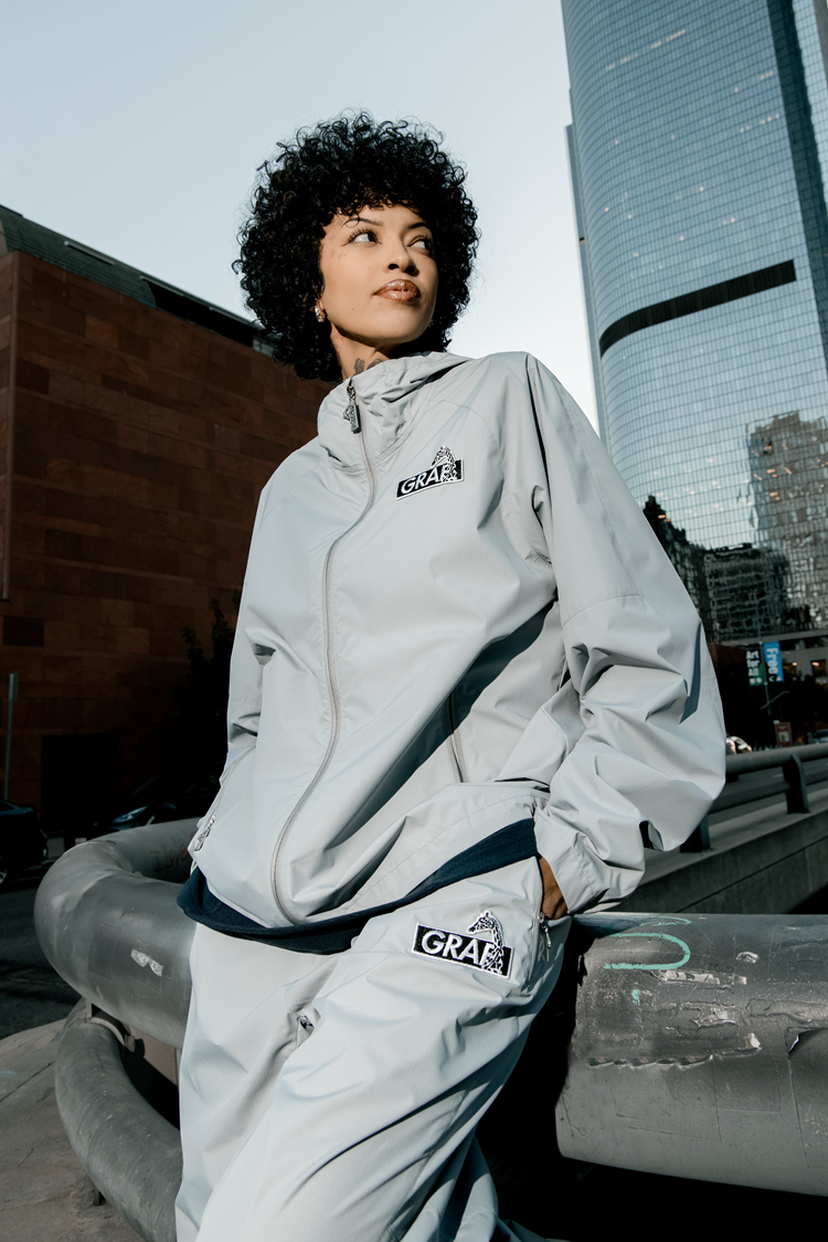 GRAF&WU SPORT Reflective print Lightweight Jacket