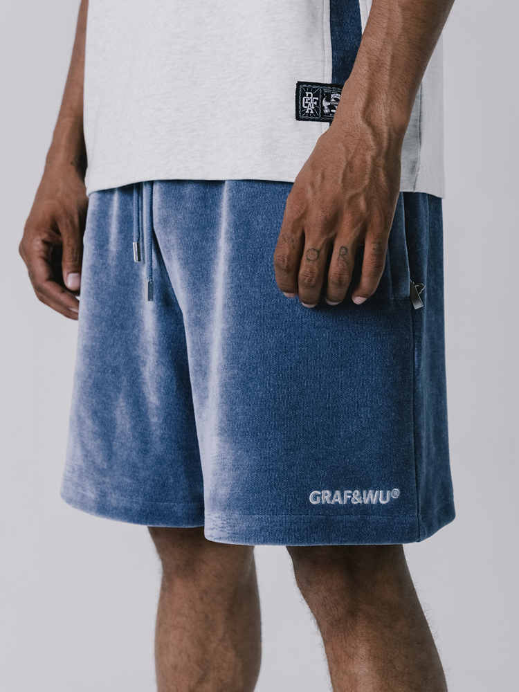 GRAF&WU 【Flannel Fabric】Men Shorts Comfortable Pure Shorts Casual daily Shorts Fashion Pants For Boyfriend