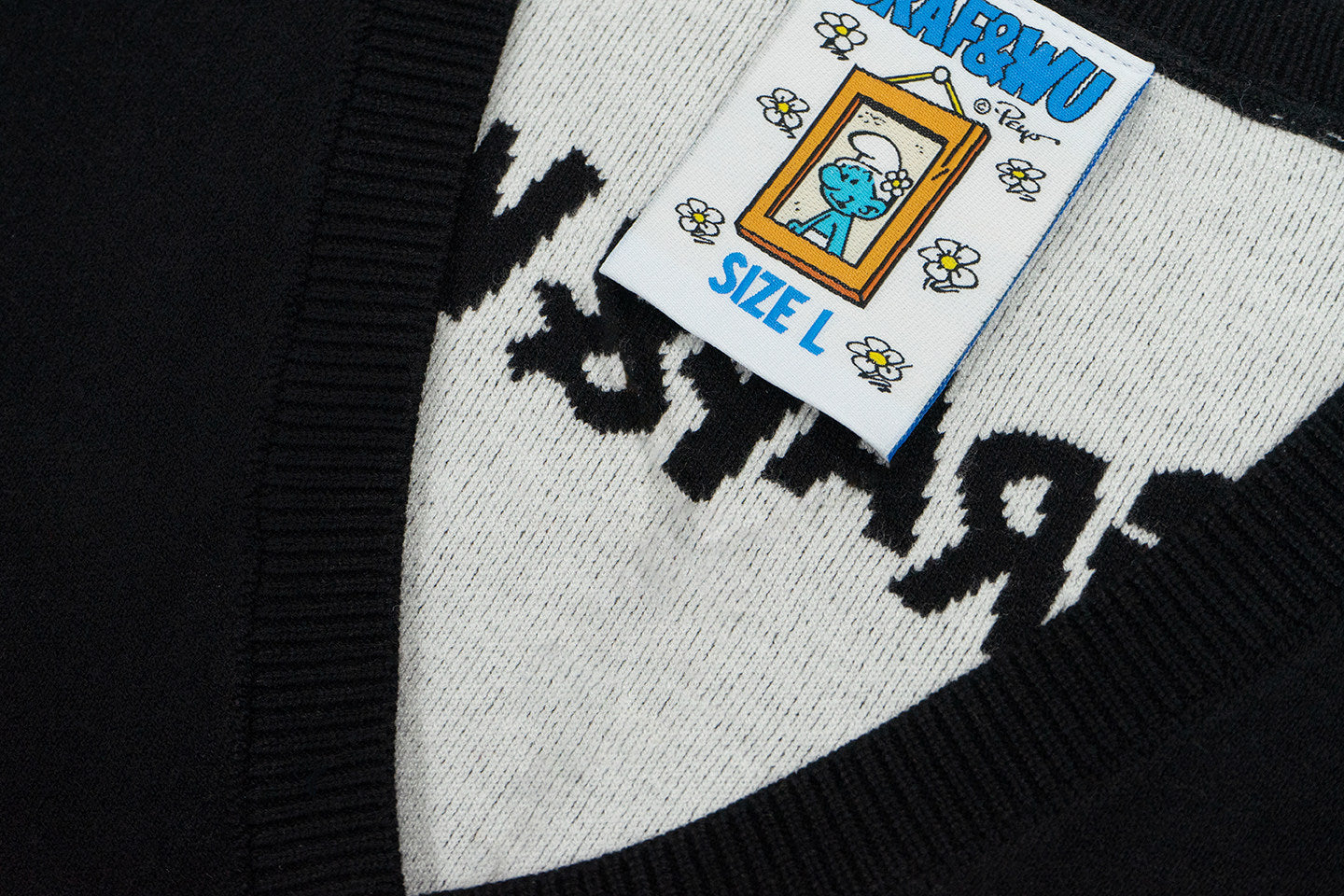 GRAF X SMURF Couple Sleeveless Knitted Sweater Vest