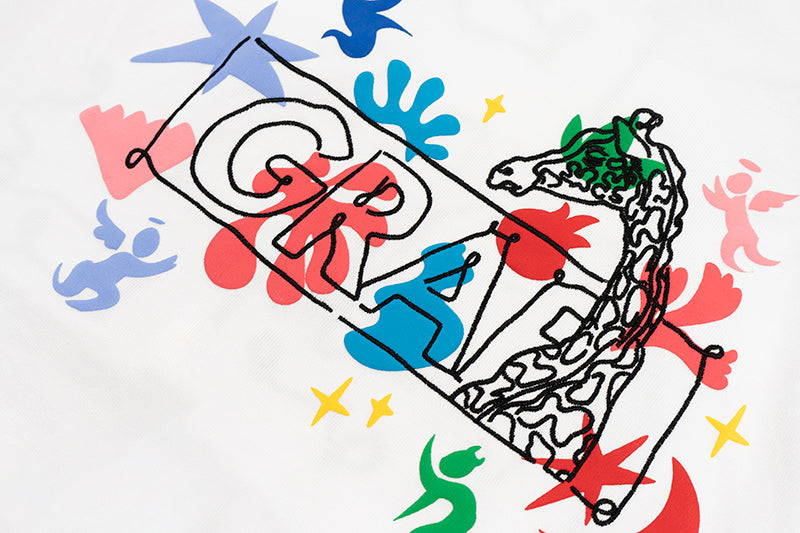 GRAF&WU Tribute Artist Matisse Fashion Colorful Long sleeve Shirt