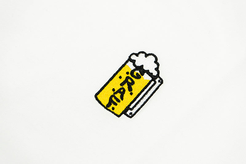 GRAFWU Summer Beer Mini Embroidery T-Shirts