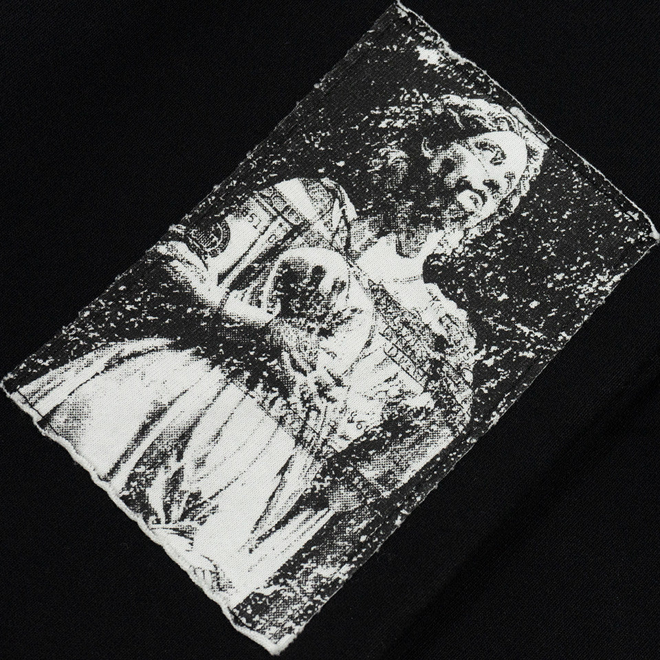 GRAF&WU Vintage Comic Patch Grunge Design Oversize Hip Hop Sweatpants