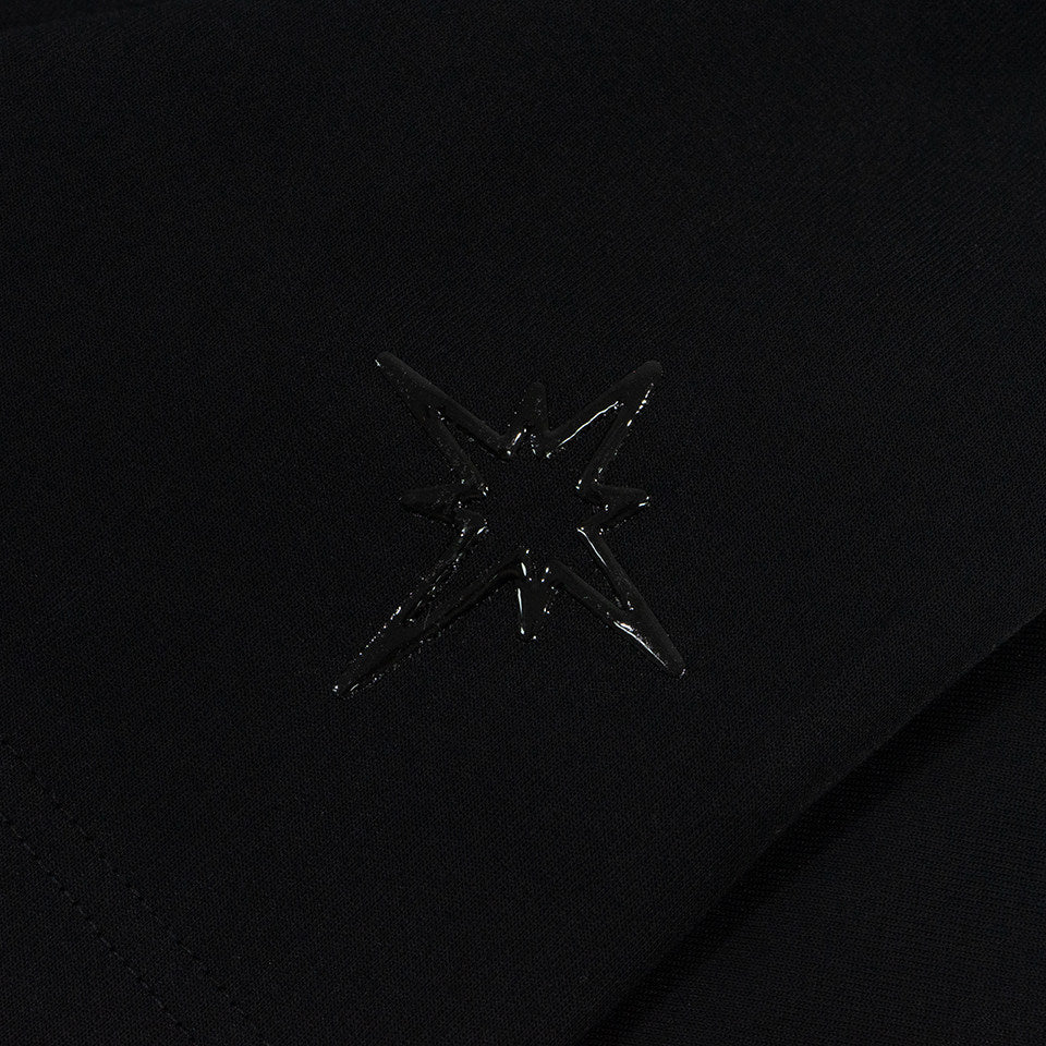 GRAF&WU Stars Design Breathable Outdoor Warm Loose Long-sleeve T-shirt