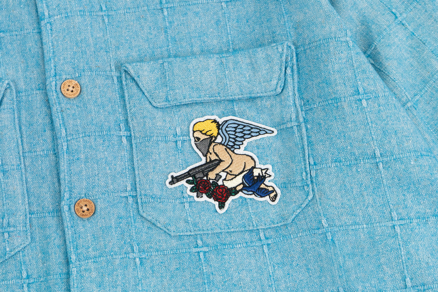GRAF&WU AK Angel Linen-Cotton Cozy Shirt