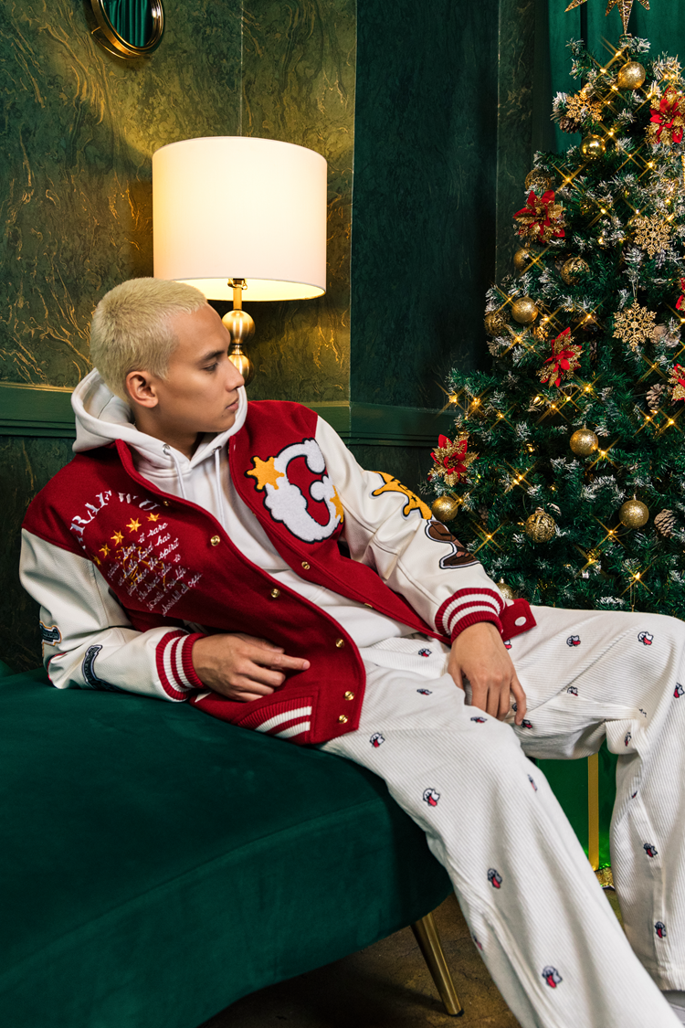 GRAF&WU Mini OG Cute Ghost Embroidered Corduroy Workwear Pants - Premium Streetwear