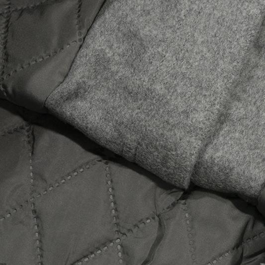 GRAF&WU Metal Giraffe Wool Thick Boxy Jacket