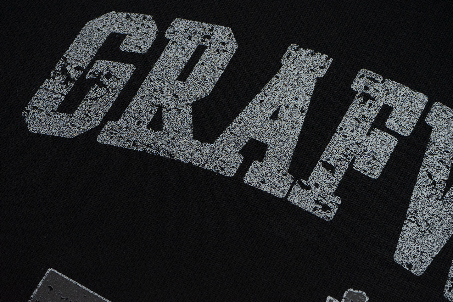 GRAF&WU Brand Fashion Studded Design Vintage Fleece Hoodie