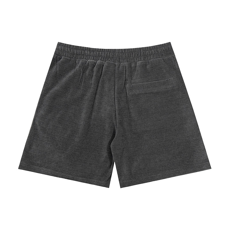 GRAFWU Flannel Fabric Comfortable Men Shorts
