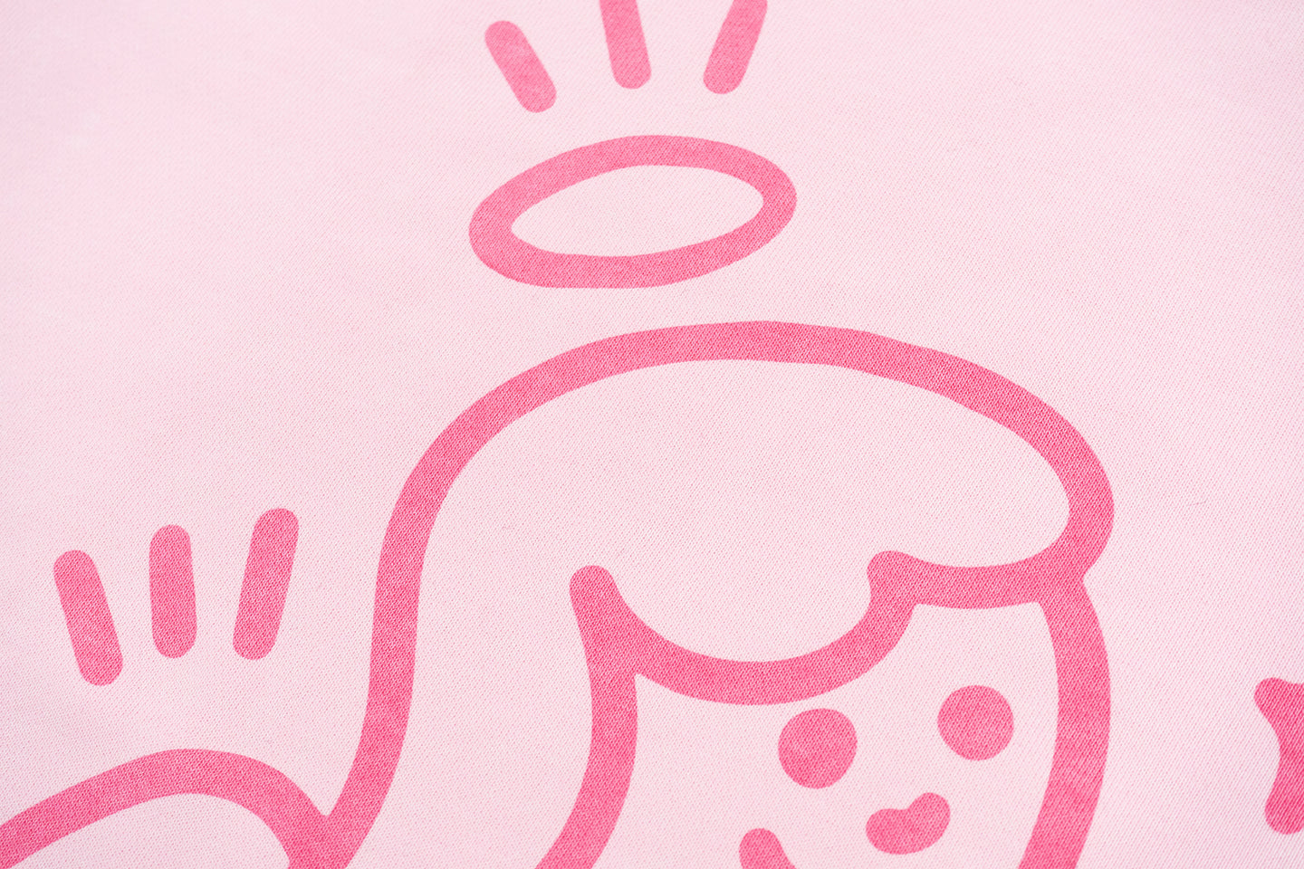 GRAF&WU Angel Devil Graphic Cotton Long-Sleeve Shirt