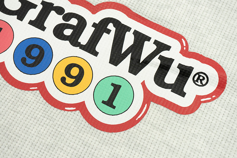 GRAFWU Fashion Logo 1991 Digital Printing T-Shirt