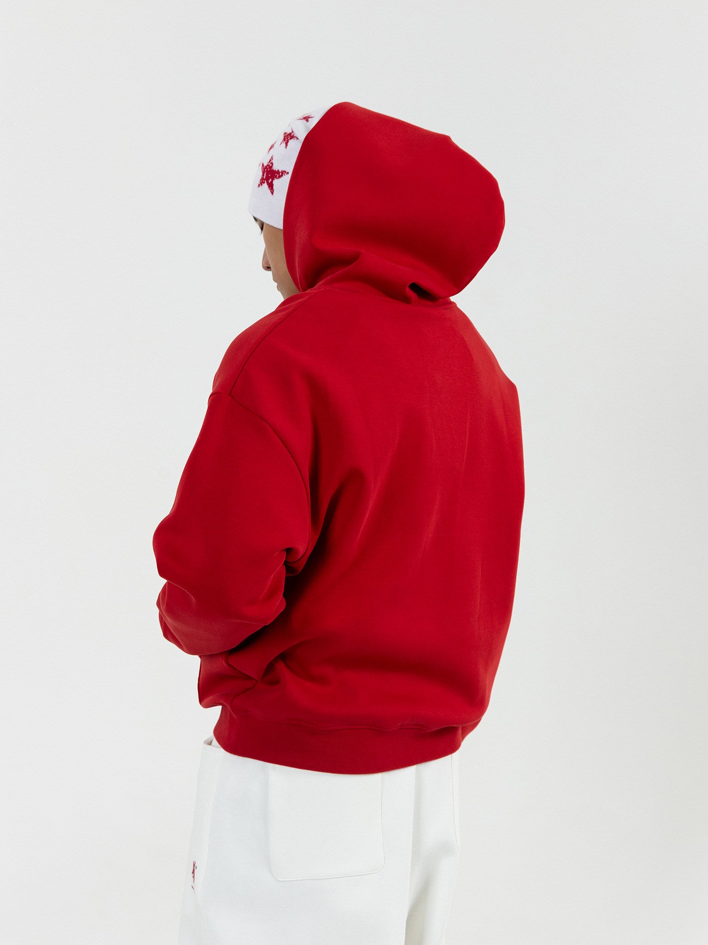GRAF&WU Knight War Horse Star Long-sleeved Air Layer Cotton Hoodie