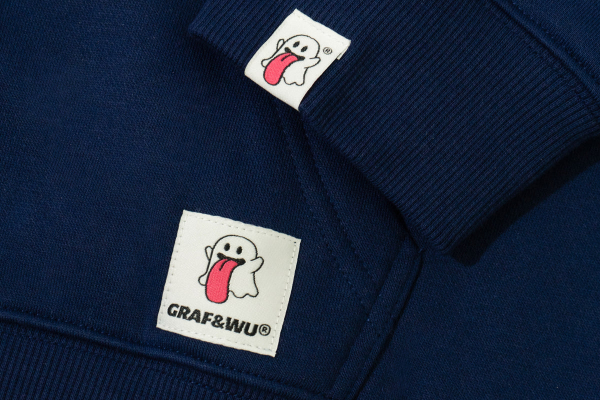 New York Ghost Zip-Up Hoodie for Couples