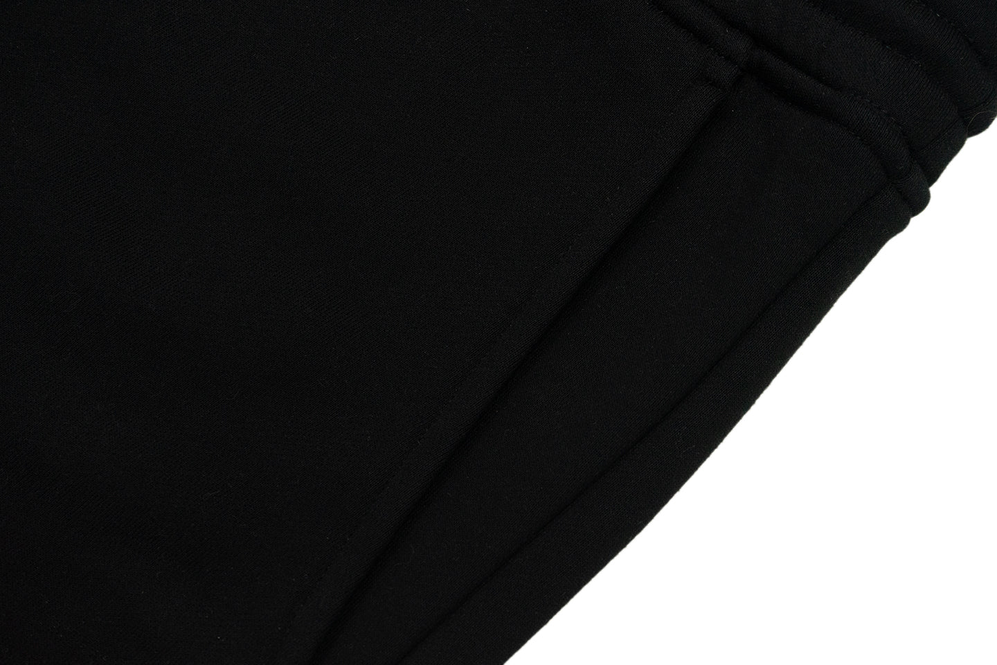 GRAF&WU Colorblock Waist Lucky Goddess Embroidery Oversized Sweatpants