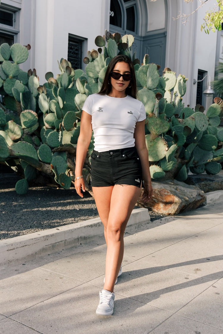 GRAFWU AK47 Angel Hot Girl Shorts