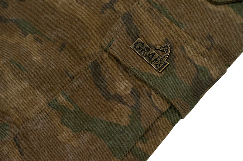 GRAF&WU Bronze Label Camouflage M65 Cargo Workwear Street Baggy Pants