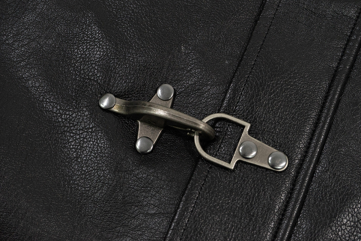 GRAF&WU AK Angel Lobster Buckle Design Black Warrior Jacket