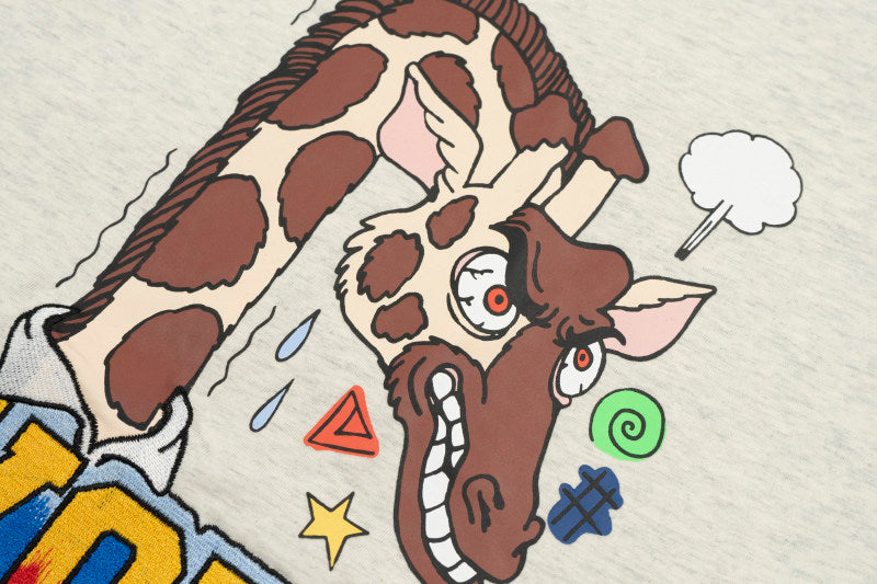 GRAF&WU Work Stress Giraffe Graphic Tee