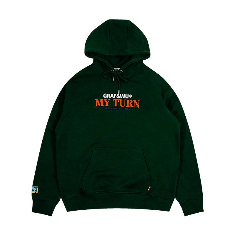 GRAF&WU MyTurn Hunting Series Duck Owl Fleece Hoodie