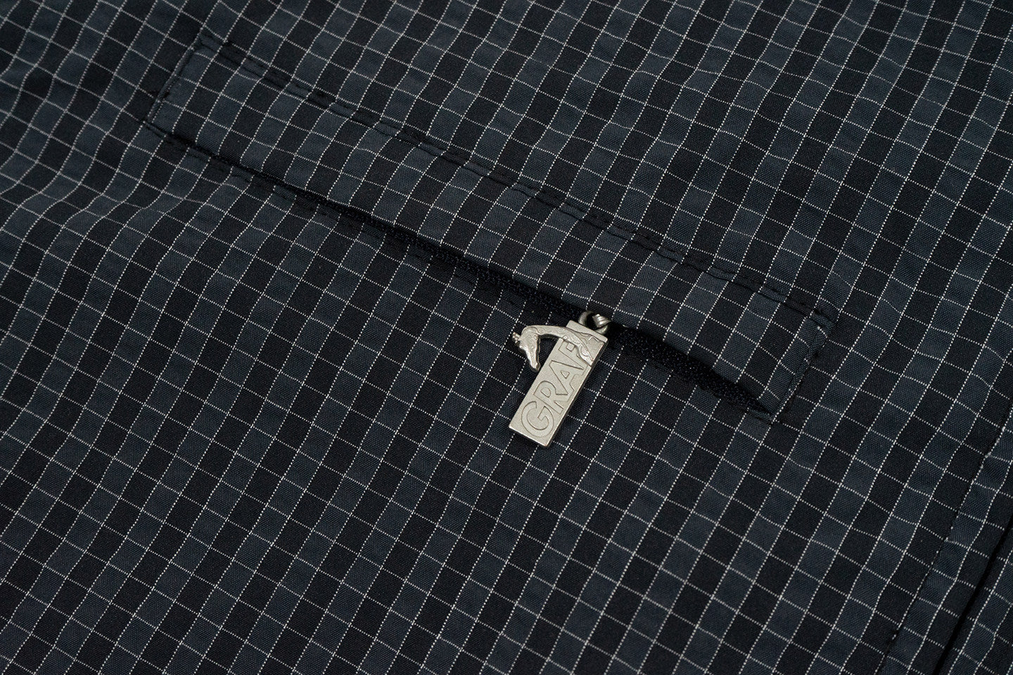 GRAF&WU Spring Retro Grid Design Sporty Lightweight Fashion Jacket