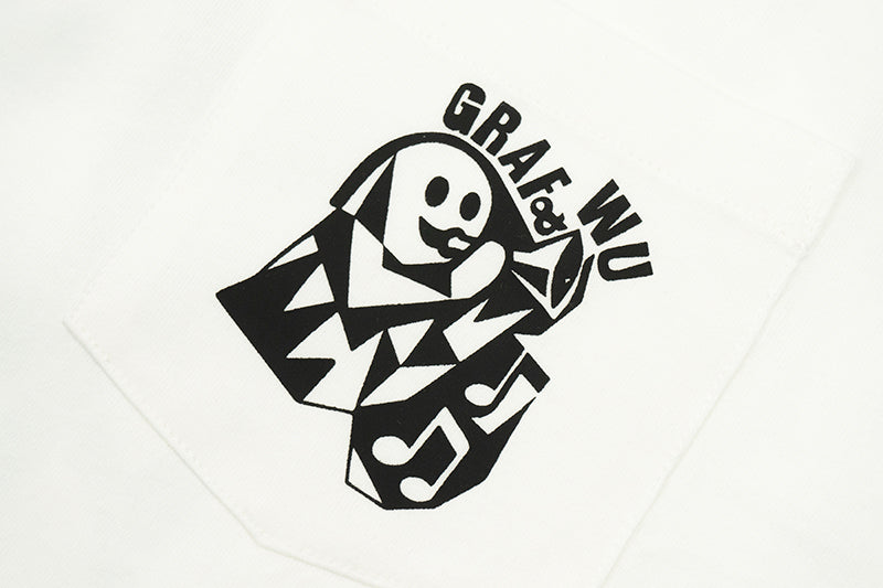 GRAF&WU Jazz! Cute Ghost T-Shirts