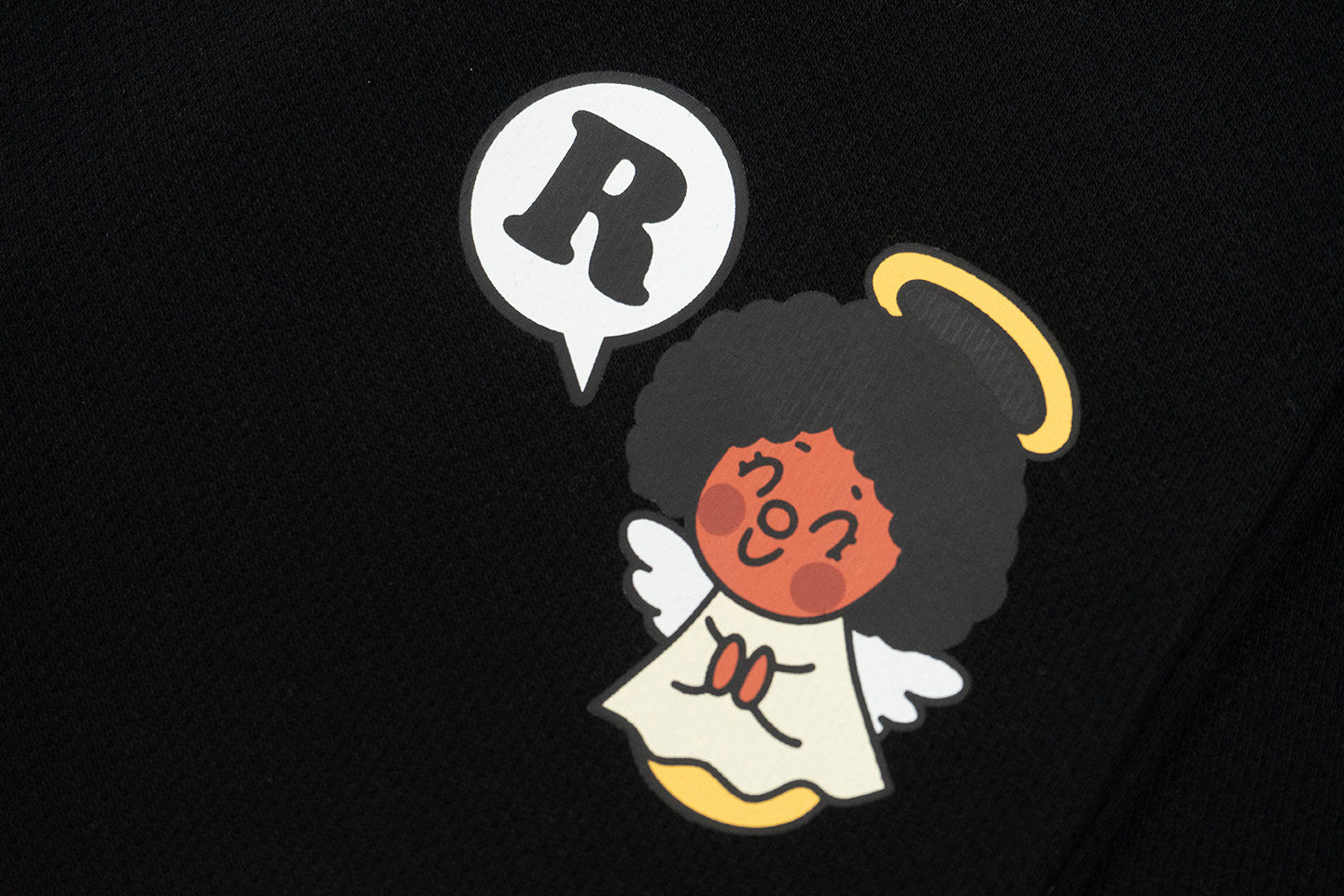 GRAF&WU 4 Praying Girls Angel Character Graphic Sweatpants