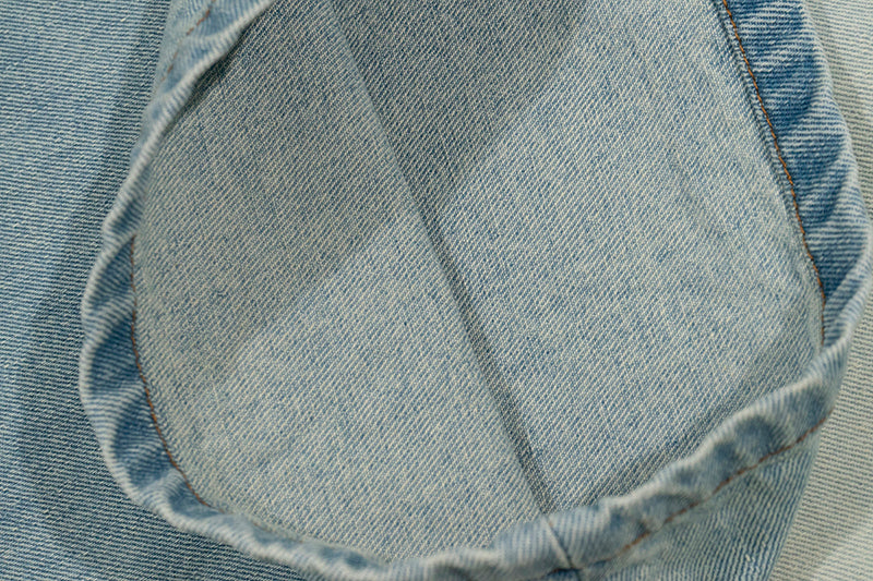 GRAF&WU Baggy Fit Washed Jeans