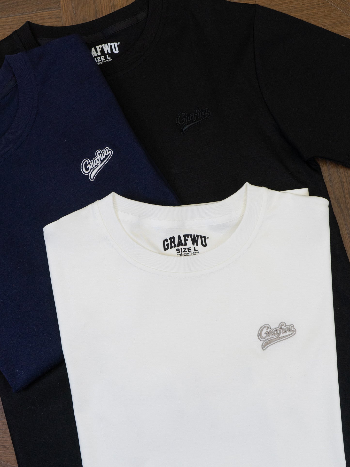 GRAF&WU Drill Street Style Slim Fit T-Shirt