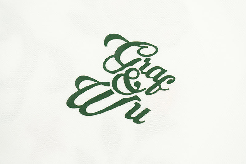 GRAFWU Handmade Embroidered Floral T-Shirt