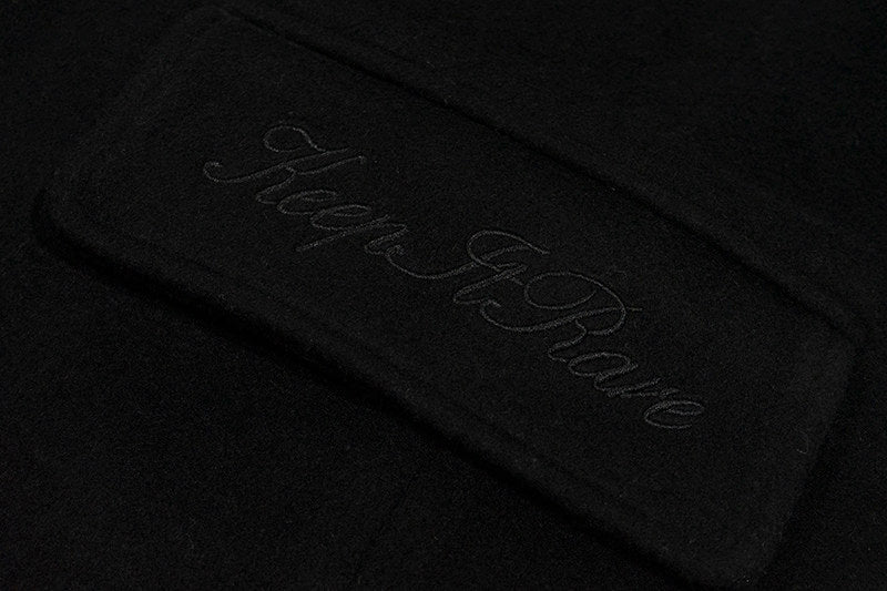 GRAF&WU Paisley Lining Design Fashion Wool Coat | Premium Winter Overcoat