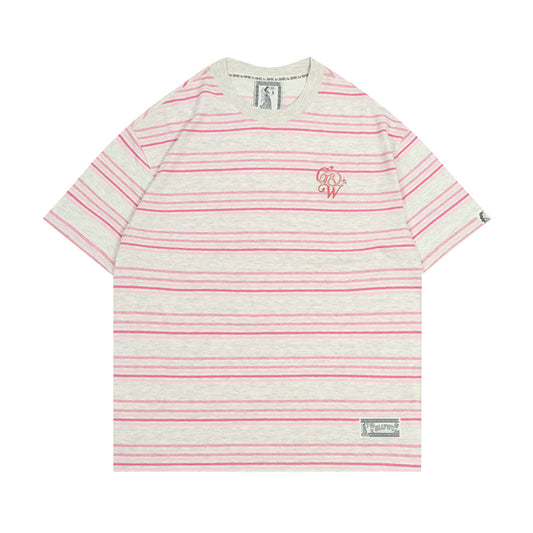 GRAFWU Snake Embroidered Brand Logo T-Shirt