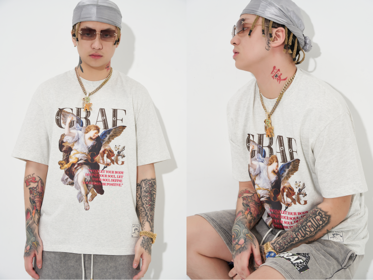 GRAFWU Stay Blessed Soul Body Themed T-Shirts