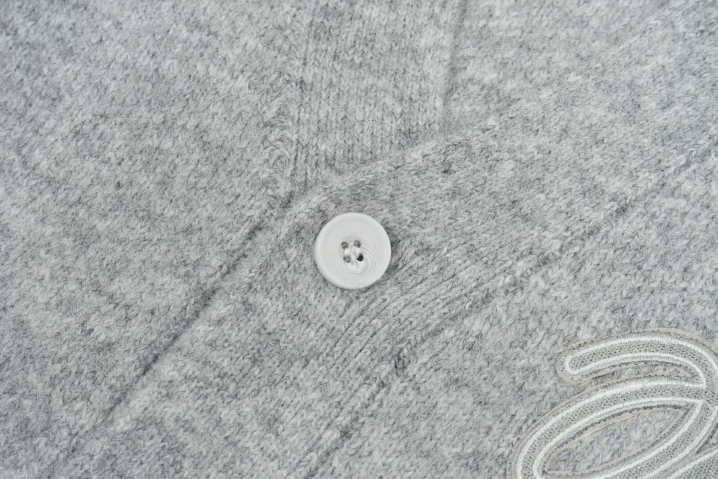 GRAF&WU Spring GW Embroidered Mohair Knit Cardigan Sweater | Soft Girl Aesthetic Cardigan