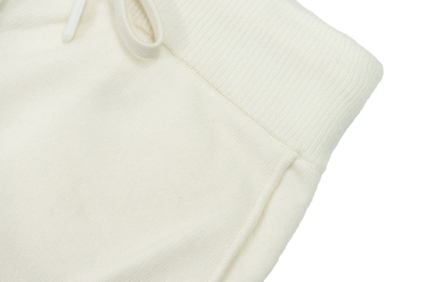 GRAF&WU 50% Lambswool Air Layer Old Money Style Knitted Trousers