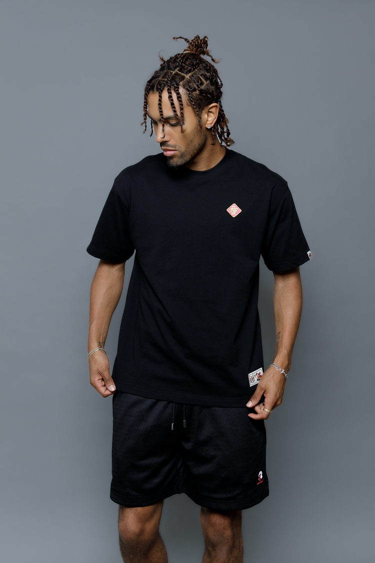GRAFWU Square Colorful Graf Letter Embroidery T-Shirts