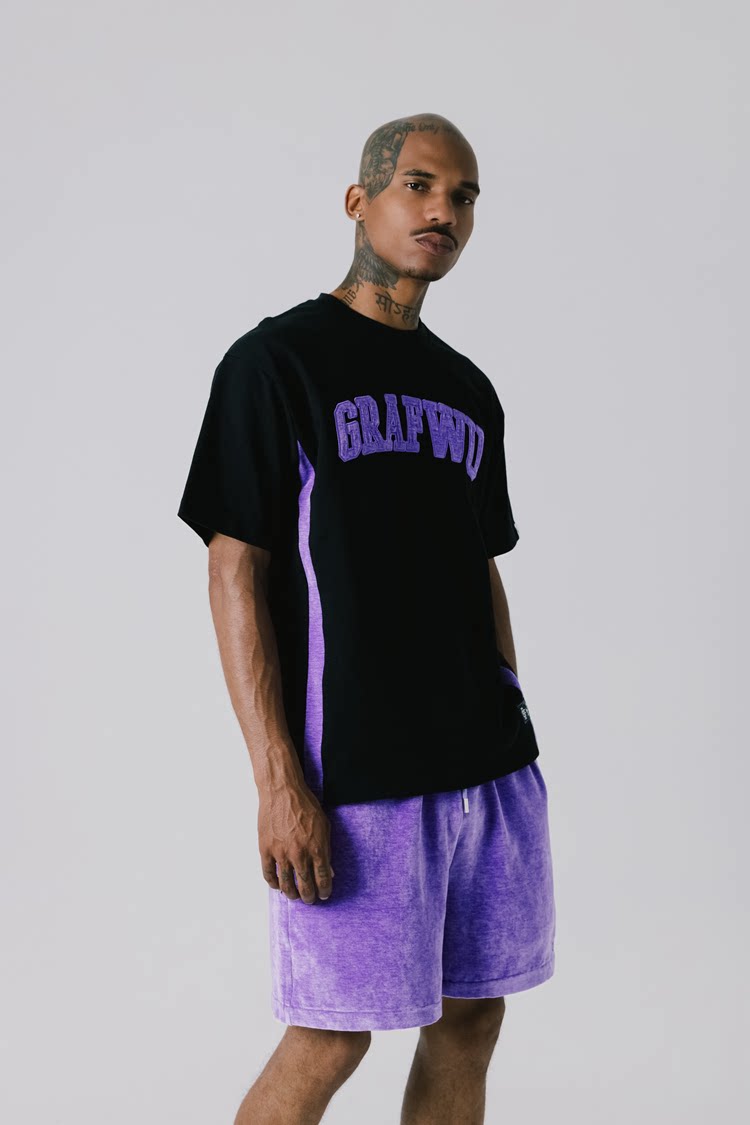 GRAF&WU Brand Letter Fashion Streetwear T-shirt