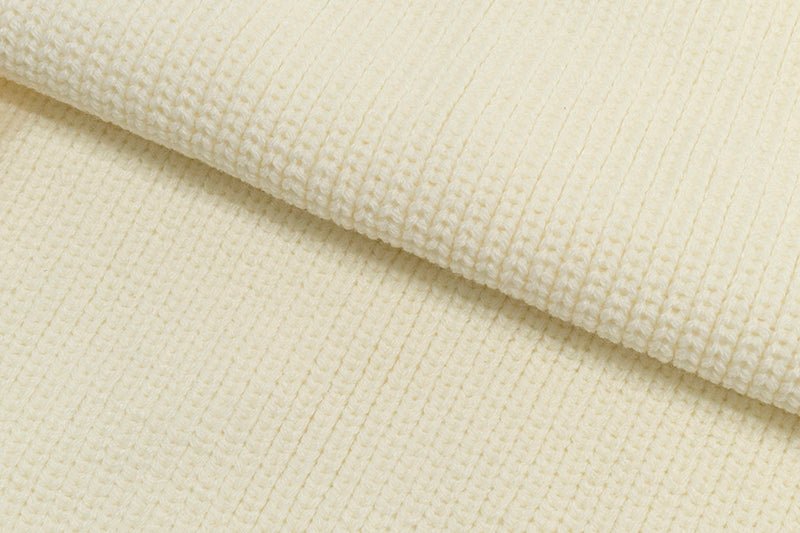 GRAF&WU Original Graf Embroidered Knitted Short POLO Collar Sweater