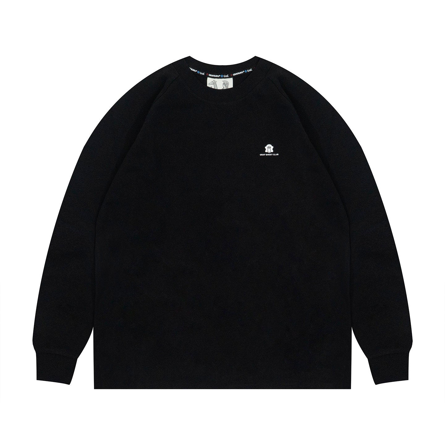 GRAF&WU Mini Angle Cute Ghost Giraffe Cotton Long-sleeved Shirt