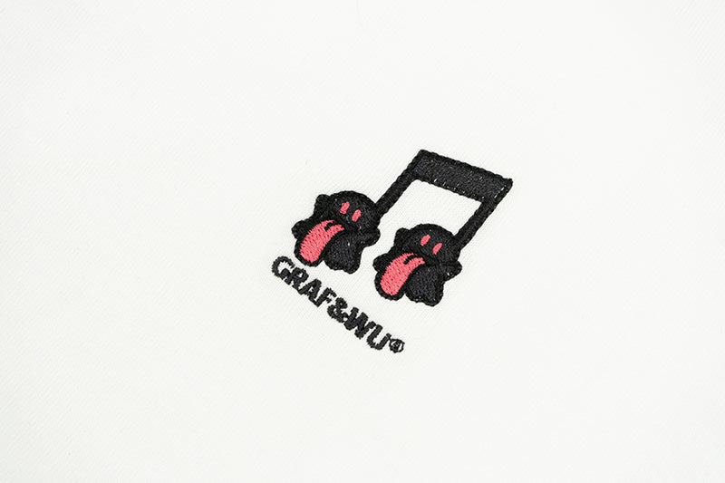 GRAFWU Music Notes Cute Ghost T-Shirts