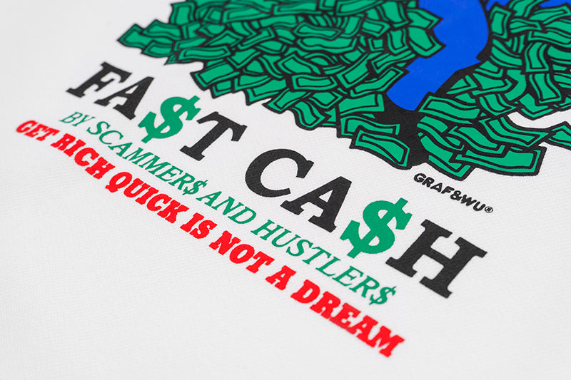 GRAFWU Graffy Drip In Cash Pattern T-Shirts