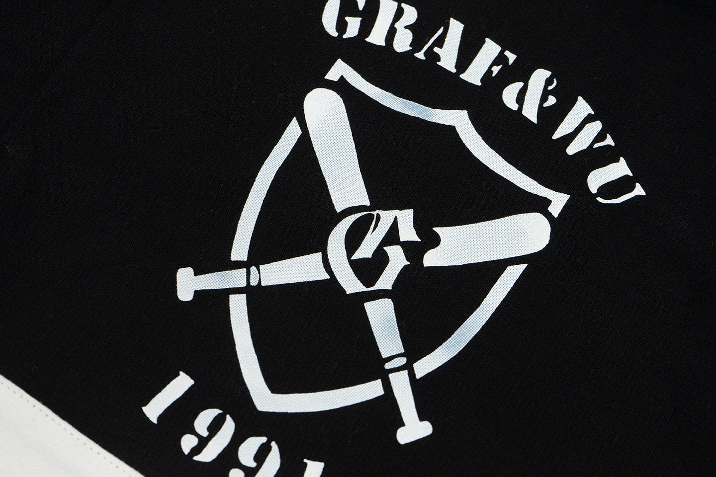GRAF&WU Vintage Giraffe Football Polo Collar Long-sleeve Shirt - Retro Streetwear