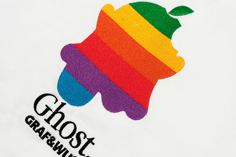 GRAF&WU Rainbow Cute Ghost T-Shirts