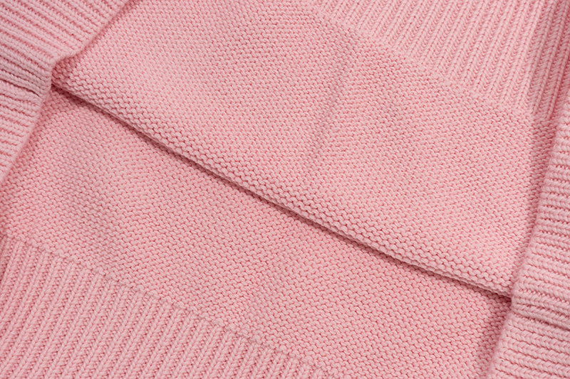 GRAF&WU Letter AK47 Little Angel Knitted Warm Sweater