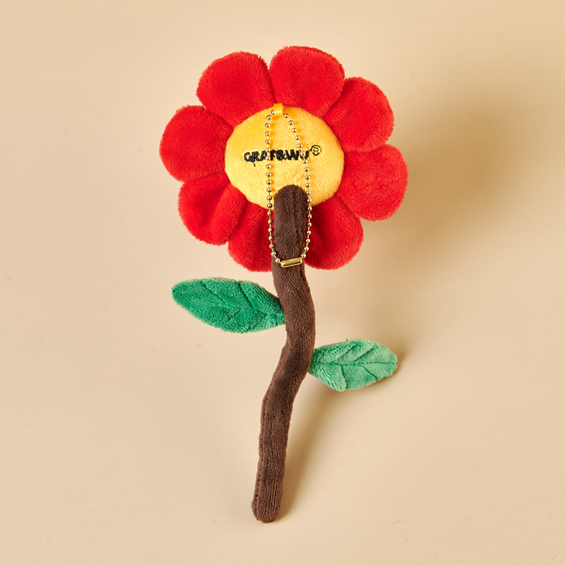 GRAF&WU Flower Cute Ghost Bag Charm